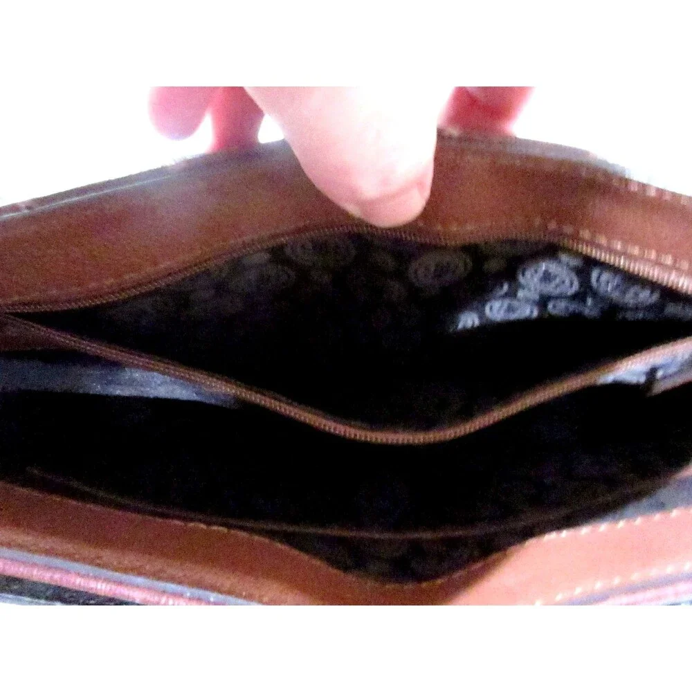 Geninue Bean Poll of the Masquerade Handbag Leather Multicolor Satchel
